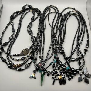 Hematite Necklace Bracelet Mixed Lot